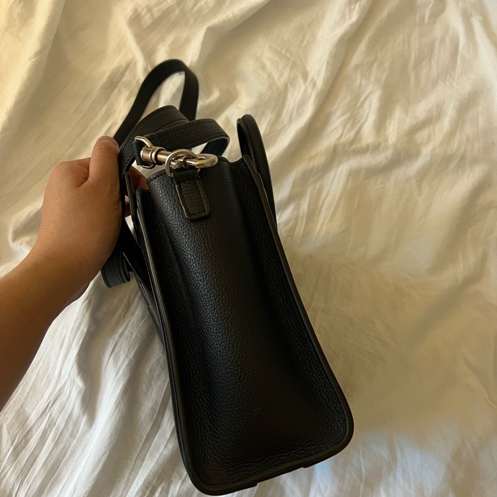 Celine Nano Luggage Black Pebble Leather - Picture 5 of 15
